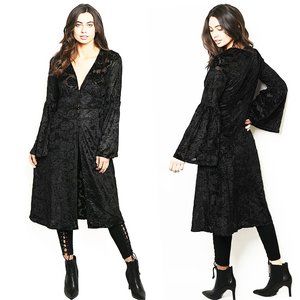 70S Vintage Kimono Burnout Cardigan Top